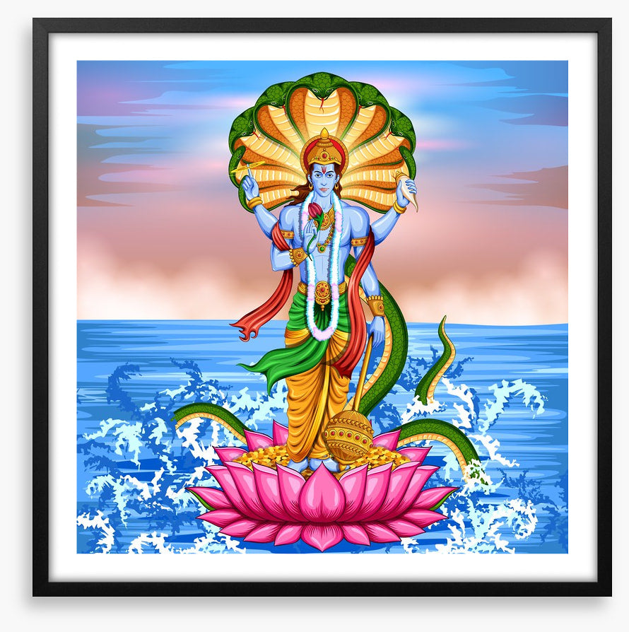 Blessings from Lord Vishnu