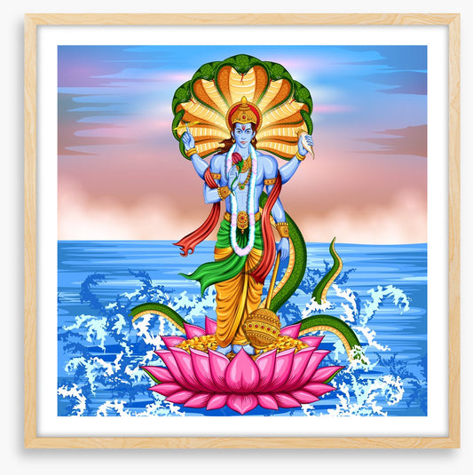 Blessings from Lord Vishnu