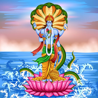 Blessings from Lord Vishnu