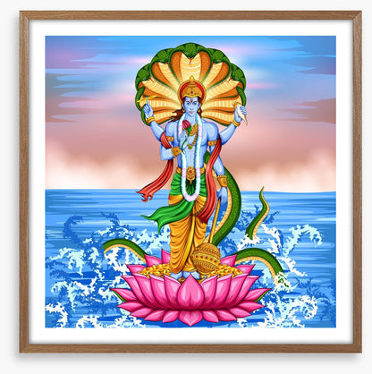 Blessings from Lord Vishnu
