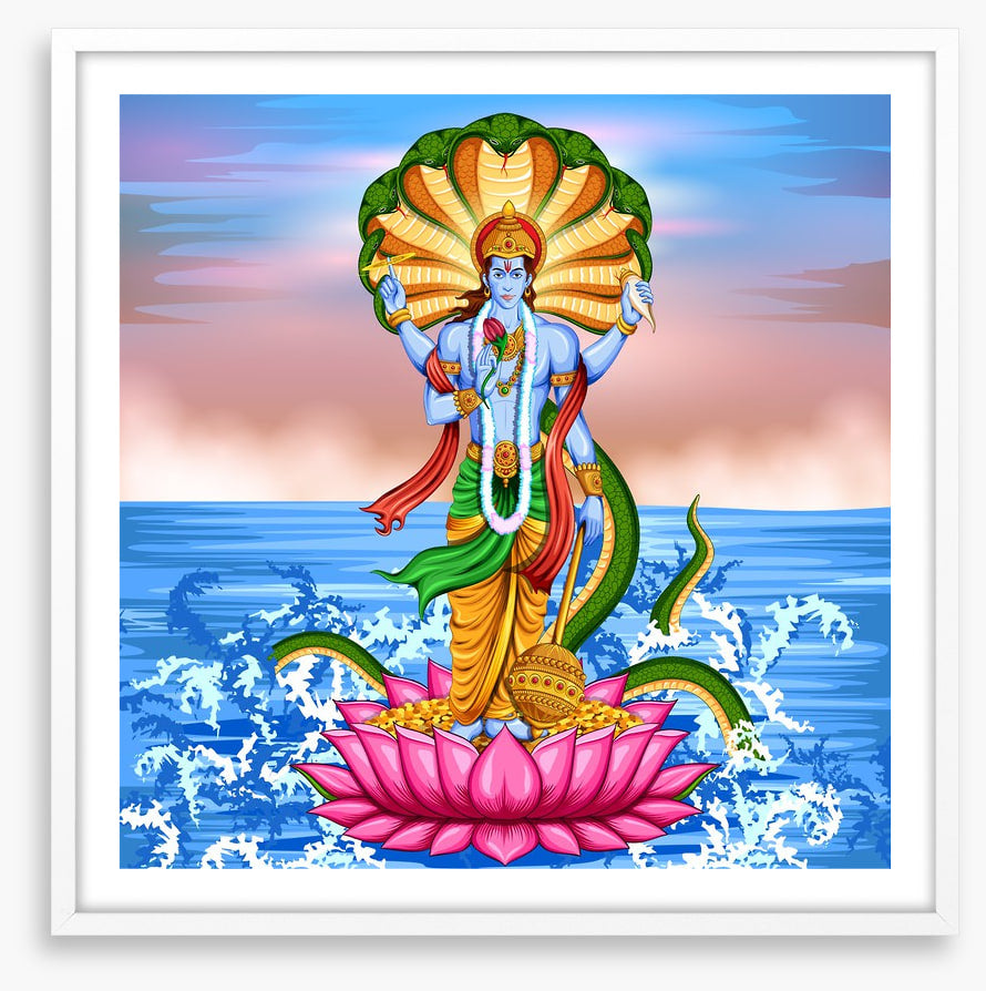 Blessings from Lord Vishnu