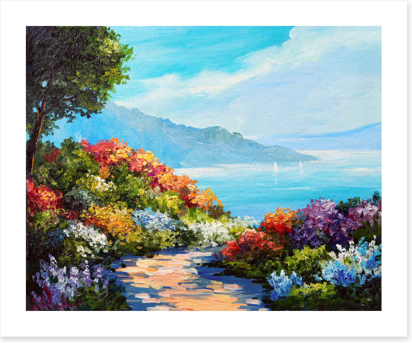 The colourful coast