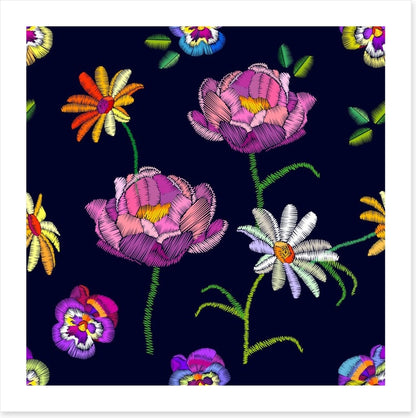 Peony and chamomile