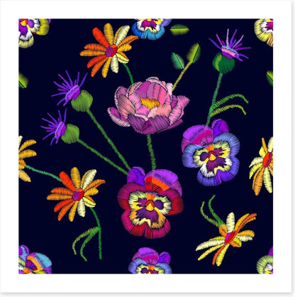Pansy petals