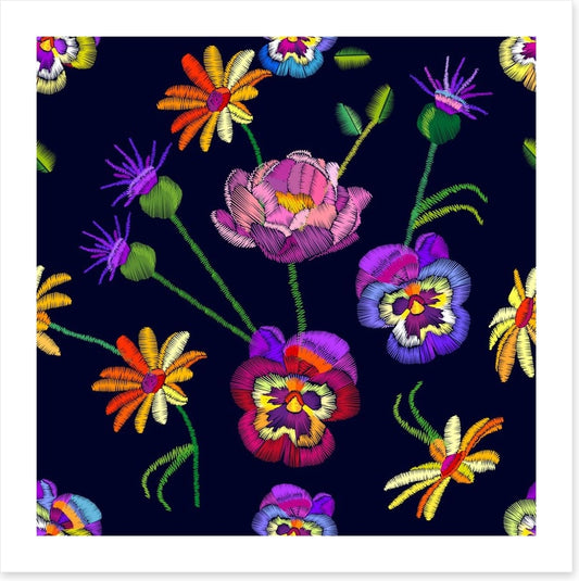Pansy petals