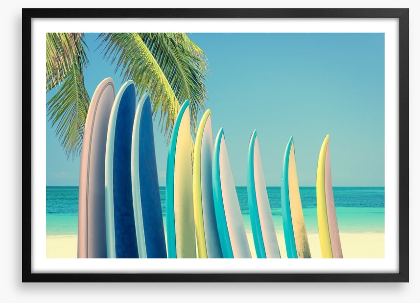 Vintage surfboards