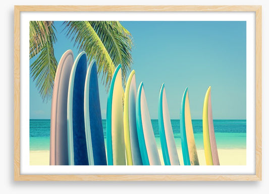 Vintage surfboards