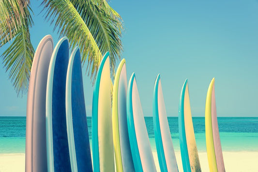 Vintage surfboards