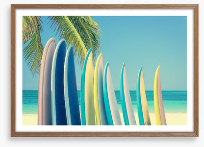 Vintage surfboards