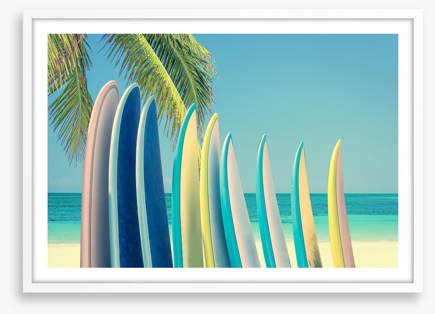 Vintage surfboards