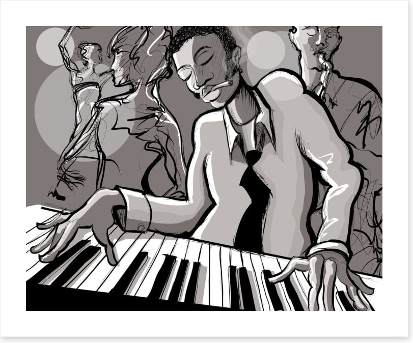 Unlock the jazz piano