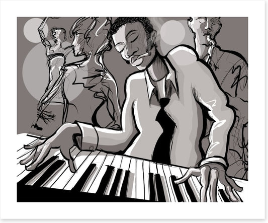 Unlock the jazz piano