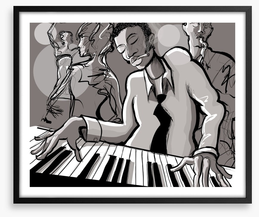 Unlock the jazz piano