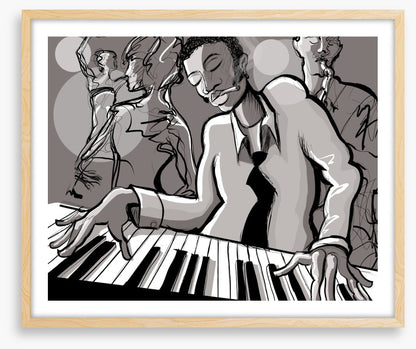 Unlock the jazz piano