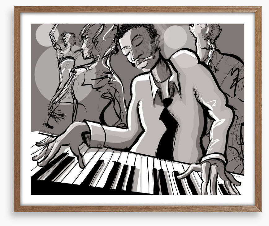 Unlock the jazz piano