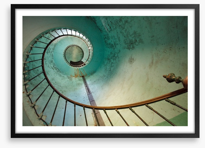 The lighthouse staircase