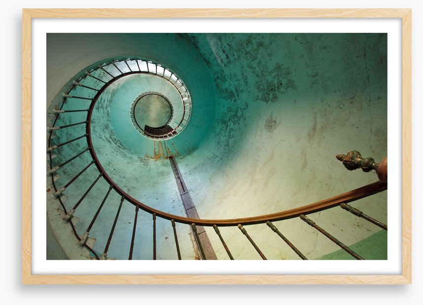 The lighthouse staircase