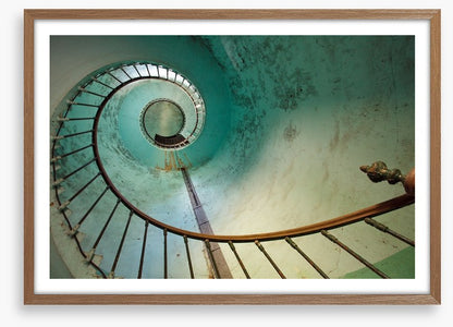 The lighthouse staircase