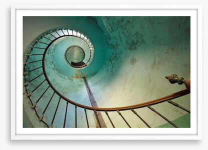 The lighthouse staircase