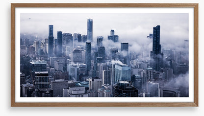 Toronto in the clouds