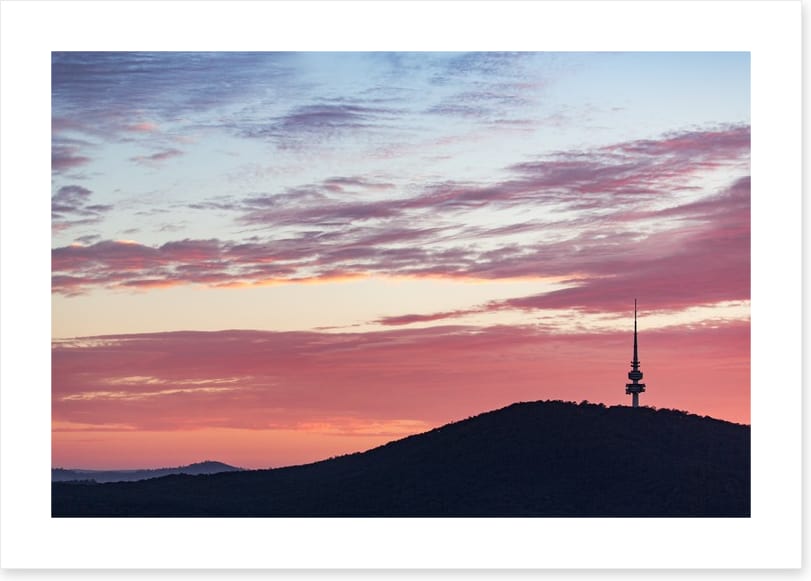 Black Mountain dawn