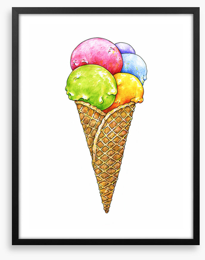 Five scoops