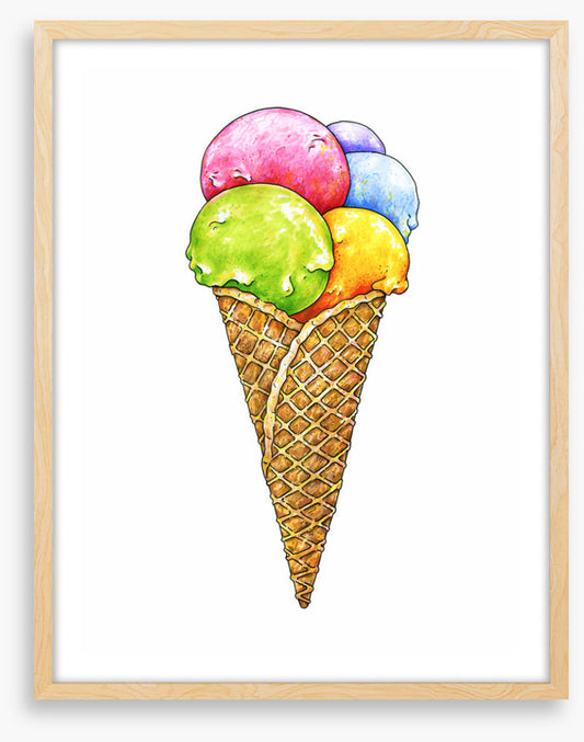 Five scoops