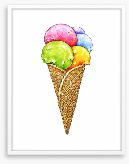 Five scoops
