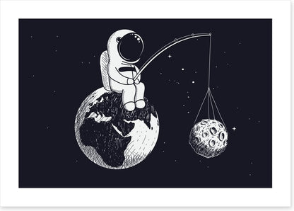 Catching the moon