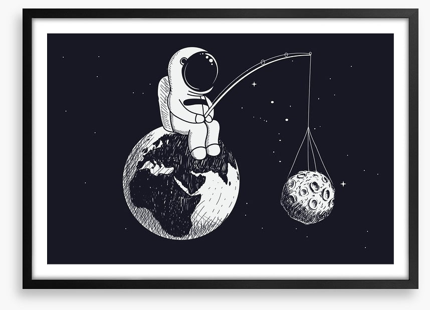 Catching the moon