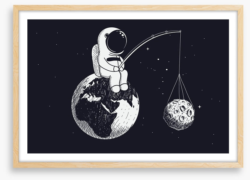Catching the moon
