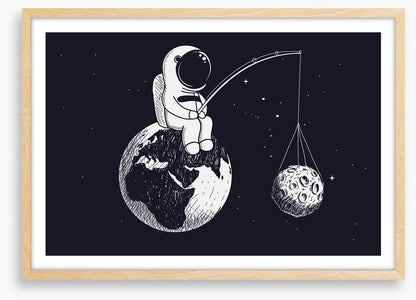 Catching the moon