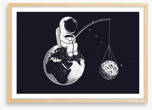 Catching the moon