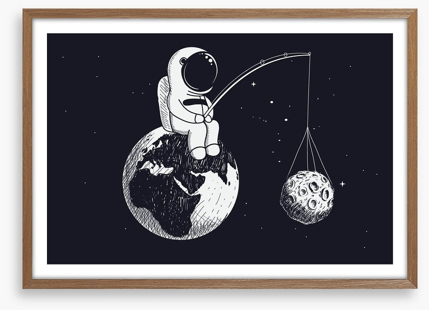 Catching the moon