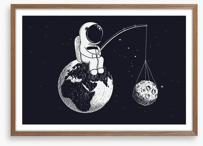 Catching the moon