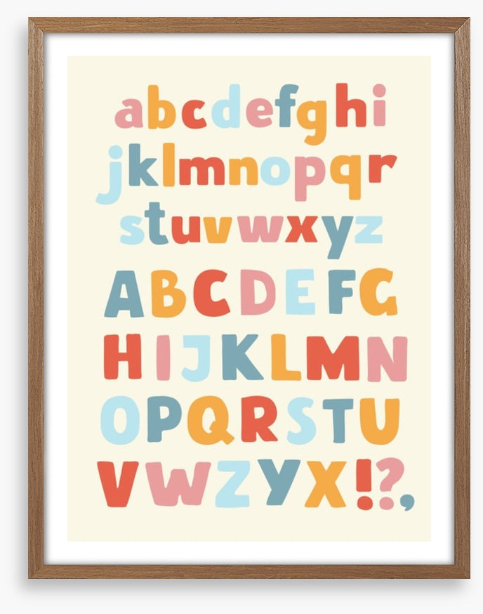 Alphabet and Numbers