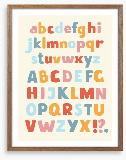 Alphabet and Numbers