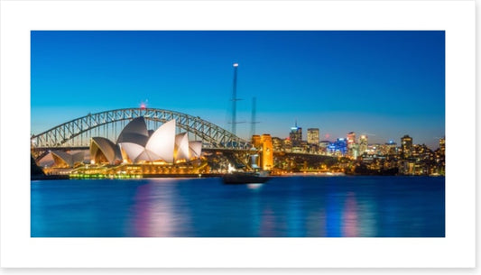 Sydney Harbour dusk