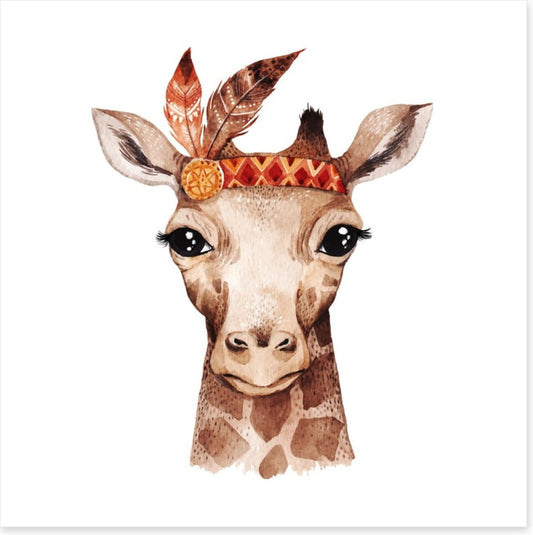 Little boho giraffe