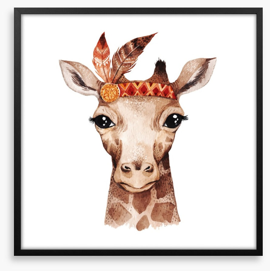 Little boho giraffe