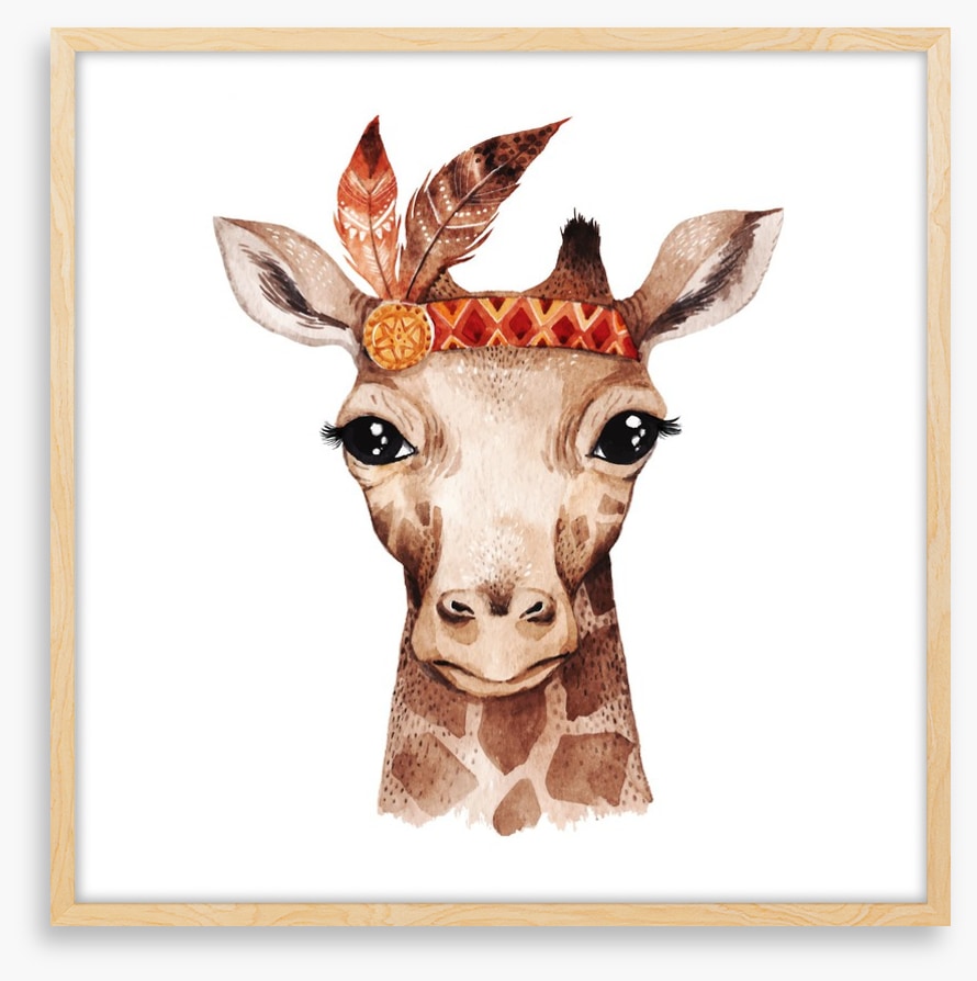 Little boho giraffe