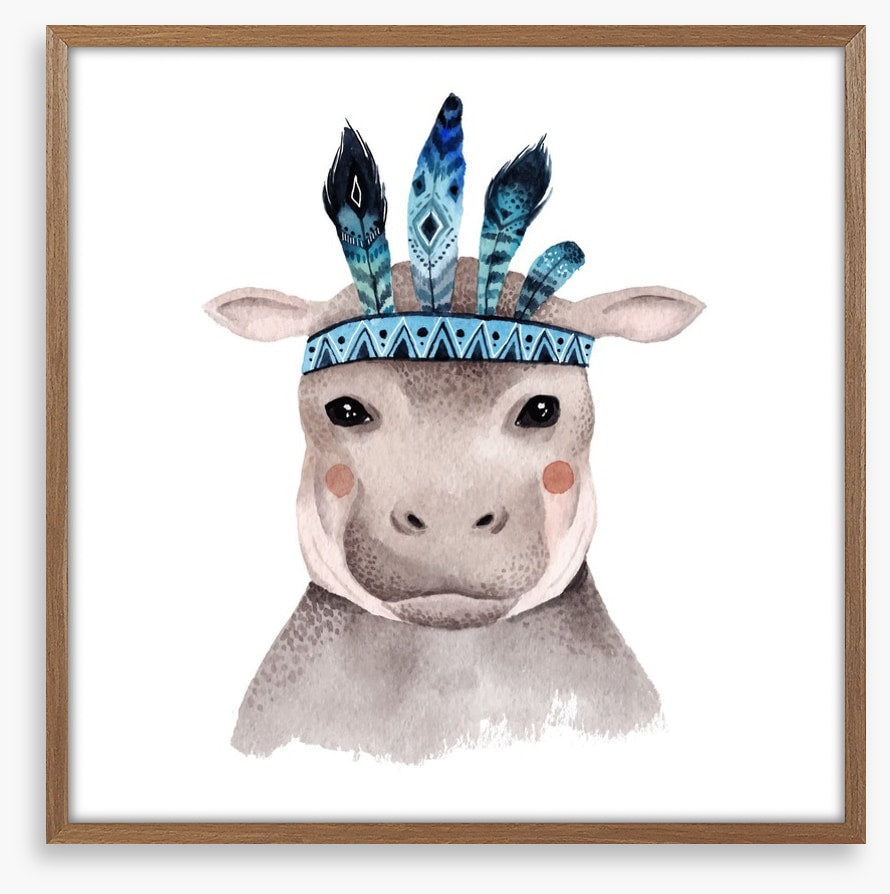 Little boho hippo