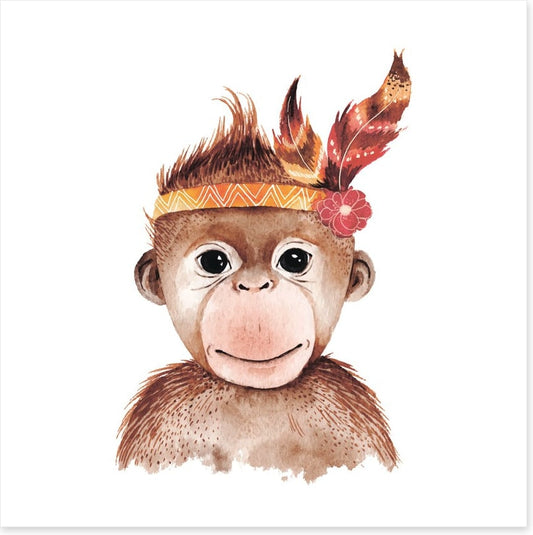 Little boho monkey