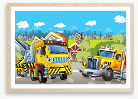 Here come the tow trucks