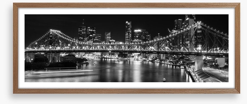 Story Bridge night panoramic