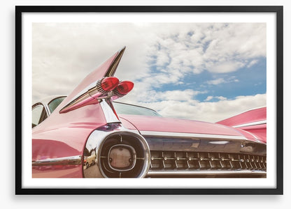 Pink cadillac