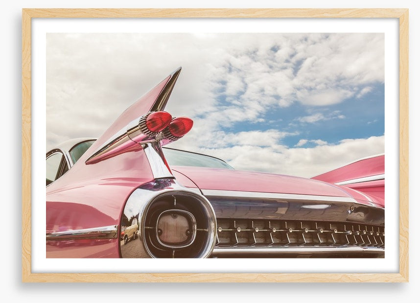 Pink cadillac