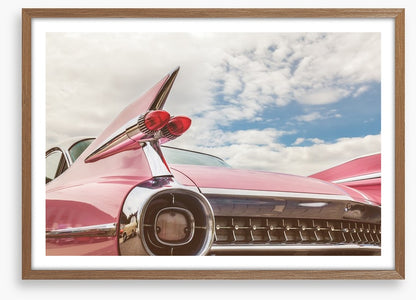 Pink cadillac