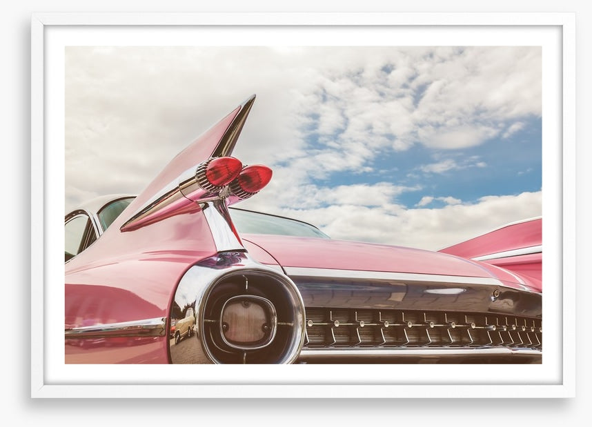 Pink cadillac
