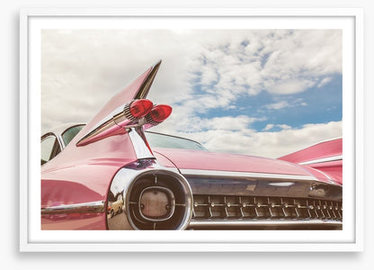 Pink cadillac